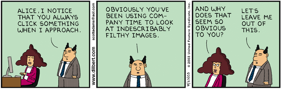 Dilbert Cartoon